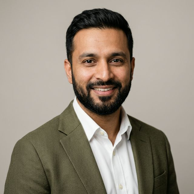 Portrait of Farooq Merchant, D2C home decor importer from Mumbai